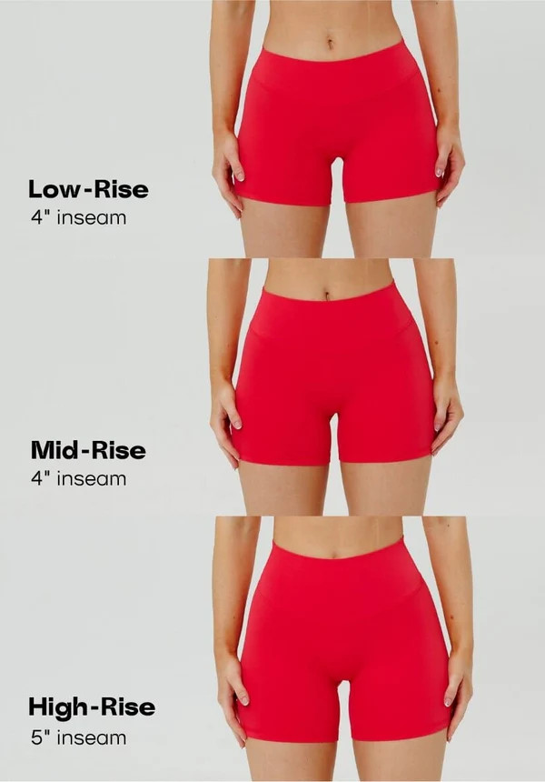 RecStretch™ Original Mid-Rise Sculptseam® Plus Short 4” Kiwi | Paragon Fitwear