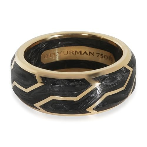 David Yurman, Pre-Loved Streamline Band Ring, Yellow Gold, 7 US | Amazon (US)