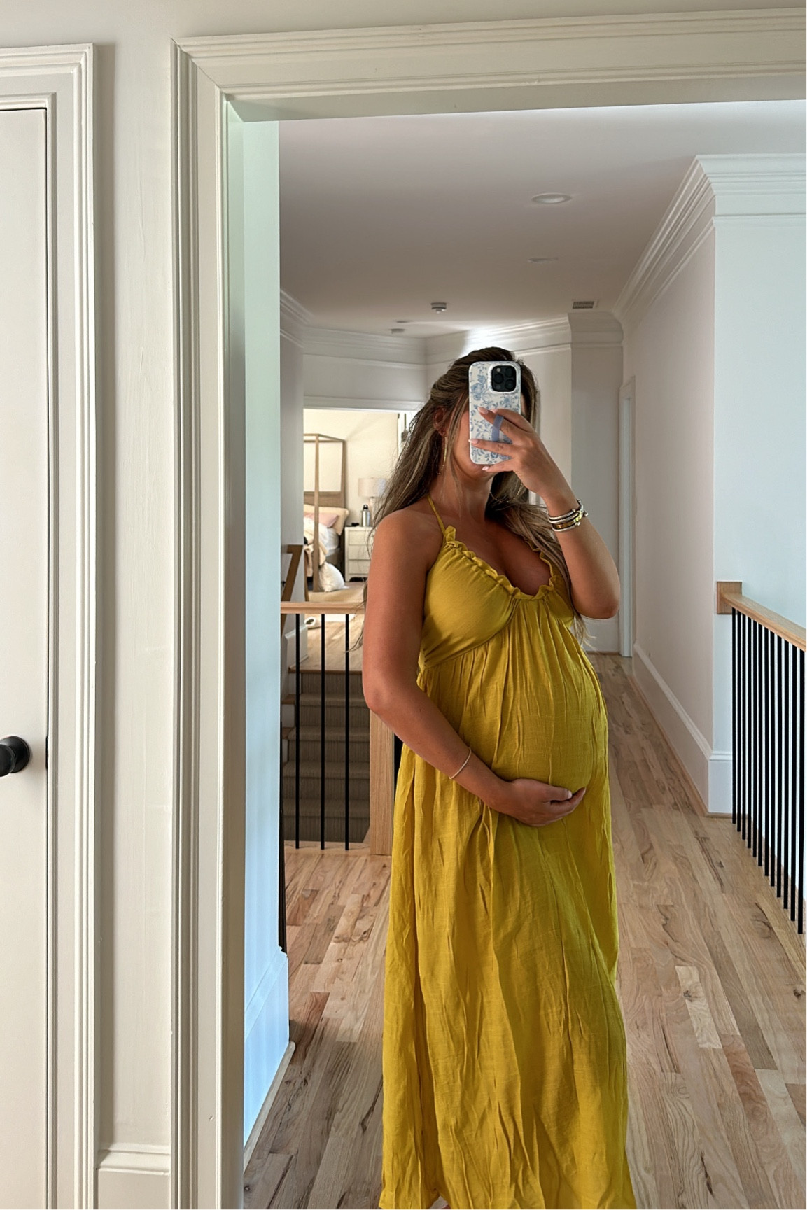 Amazon find 
Maternity 
Bump friendly dress 
In the medium 

#LTKFindsUnder50 #LTKBump