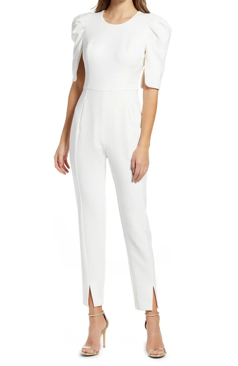 Russo Puff Shoulder Jumpsuit | Nordstrom