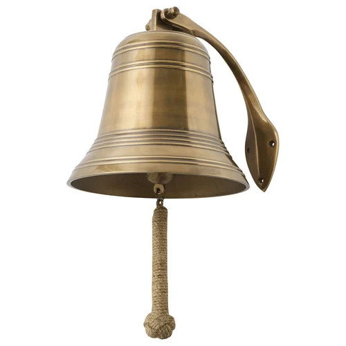 Lily & The Cherry Tree Liam Brass Decorative Ships Bell | Temple & Webster | Temple & Webster AU