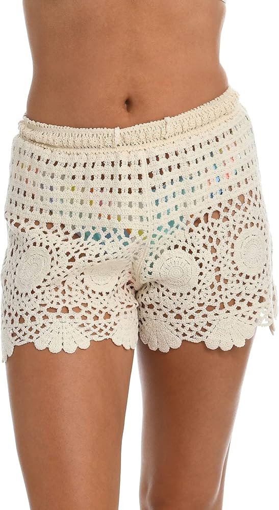 Hobie Women's Standard Crochet Short Cover Up | Amazon (US)