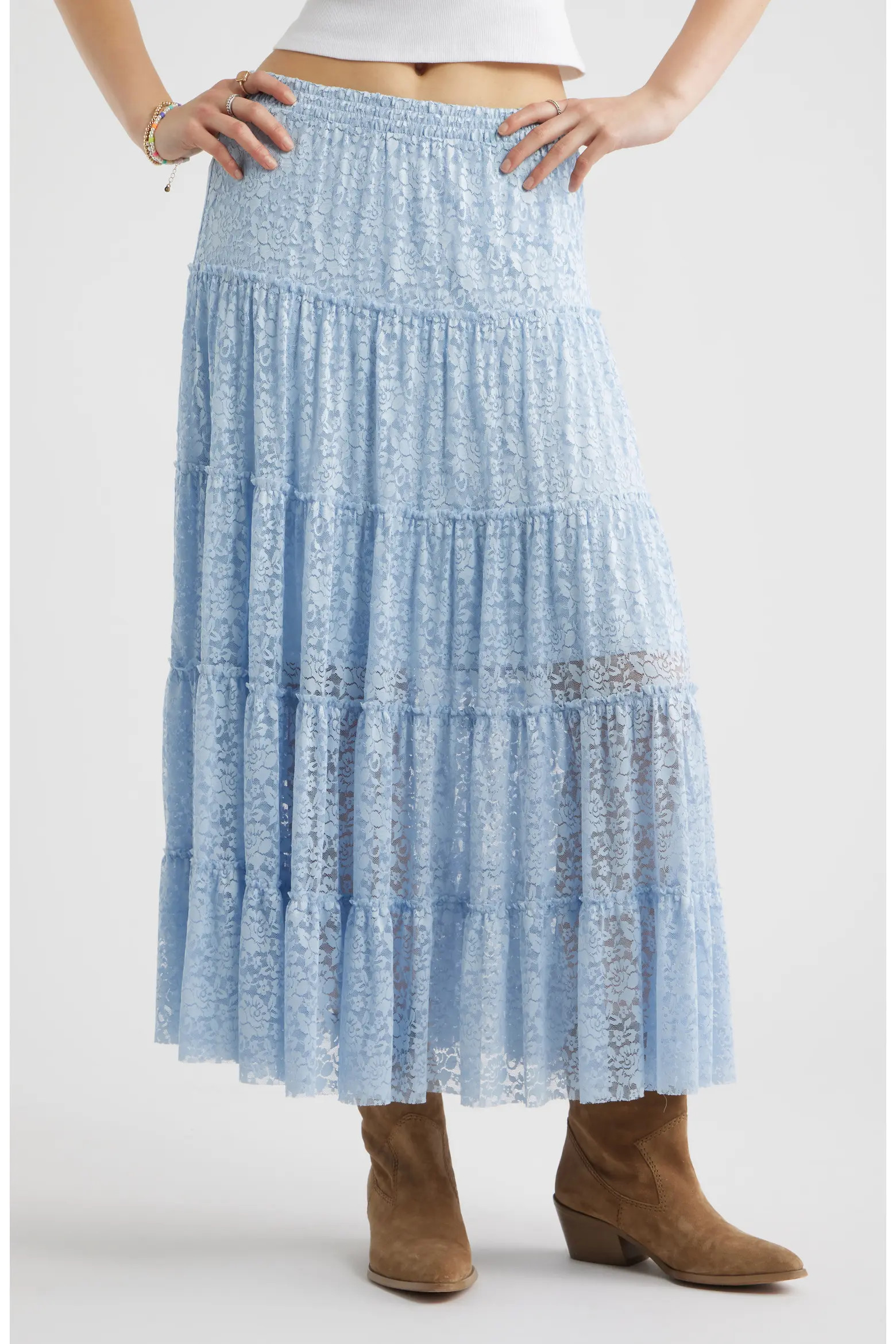 Lace Maxi Skirt (Women) | Nordstrom | Nordstrom