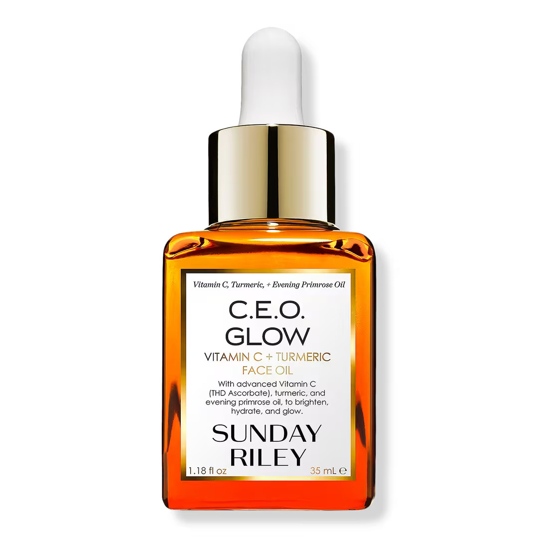 1.18 oz C.E.O. Glow Vitamin C and Turmeric Face Oil - SUNDAY RILEY | Ulta Beauty | Ulta