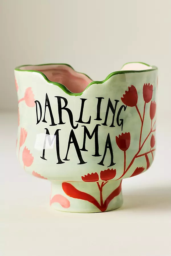 Natalie Ferstendik x Anthropologie Floral Wildflower Bouquet Ceramic Candle | Anthropologie (US)