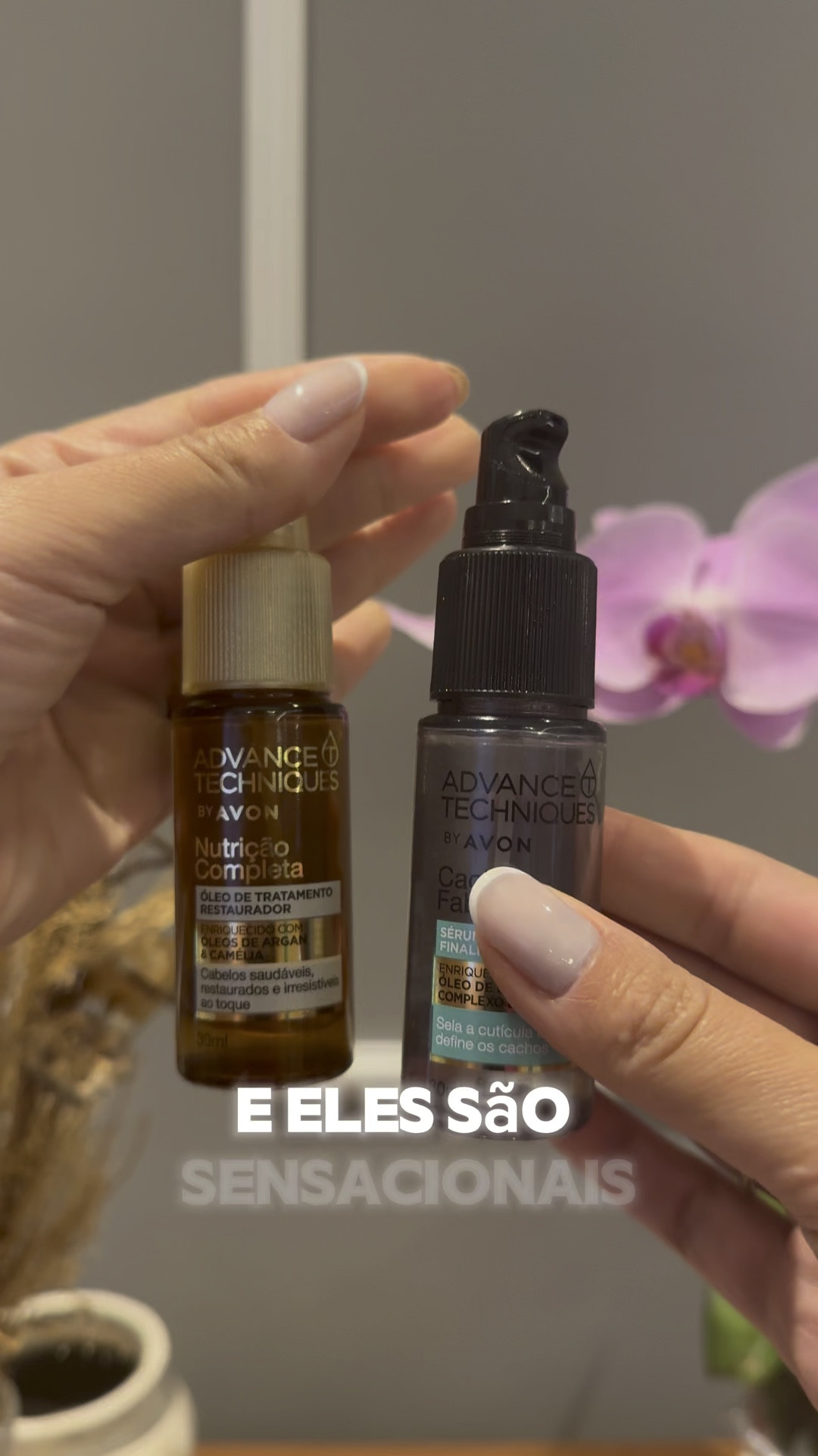 Que aqui gosta de produto bom e barato? 
Então pega a dica: Óleo capilar da Avon. 
Já é a segunda unidade de cada. São excelentes. 
.
#avon #oleocapilar #dica #cabelos 

#LTKsale