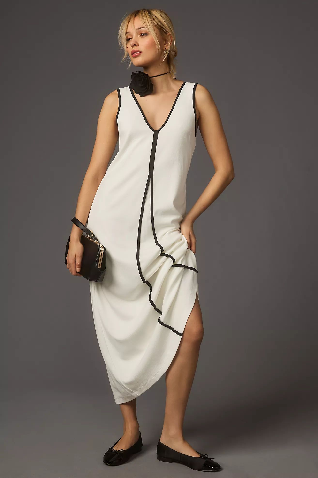 By Anthropologie Piped Maxi Dress | Anthropologie (UK)