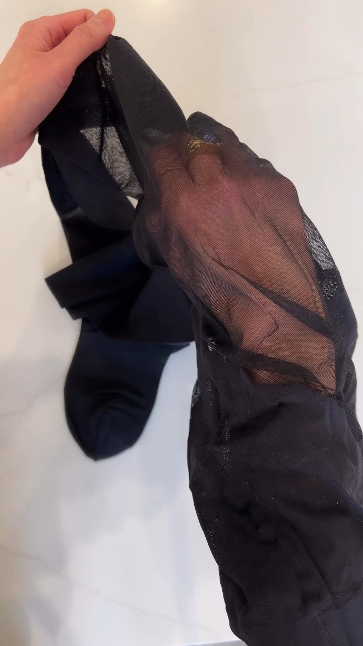 Wearing hosiery can elevate your look. So chic. Especially excited to wear these. Met the founder at a trade show in nyc. Love that they are compression tights and made to last! 

#LTKStyleTip #LTKOver40 #LTKFindsUnder100