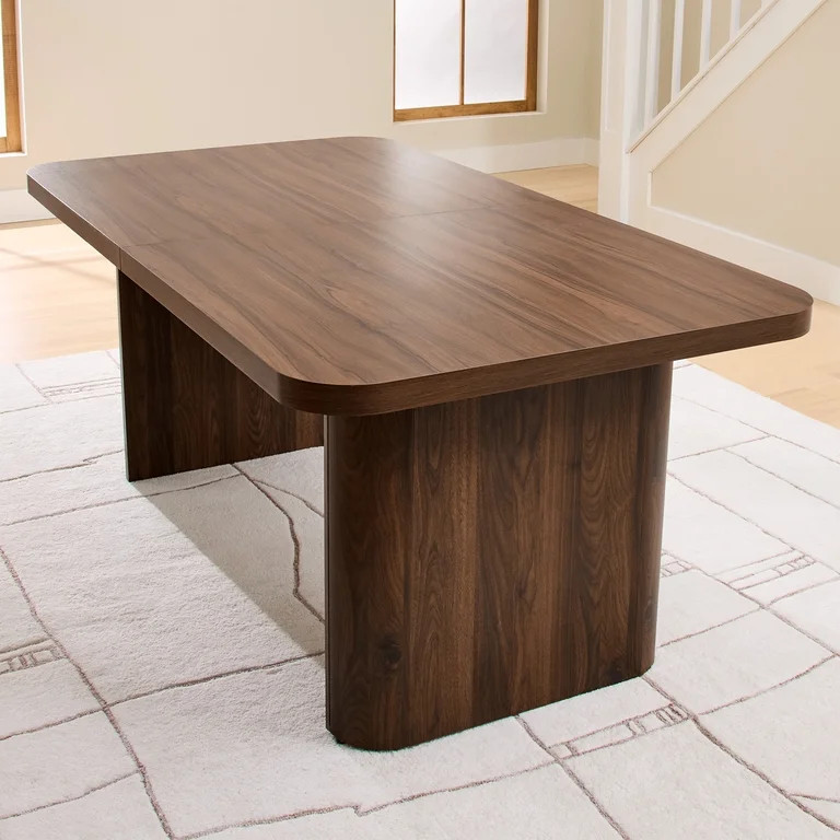 Better Homes & Gardens Juliet Expandable Dining Table with Walnut Finish - Walmart.com | Walmart (US)