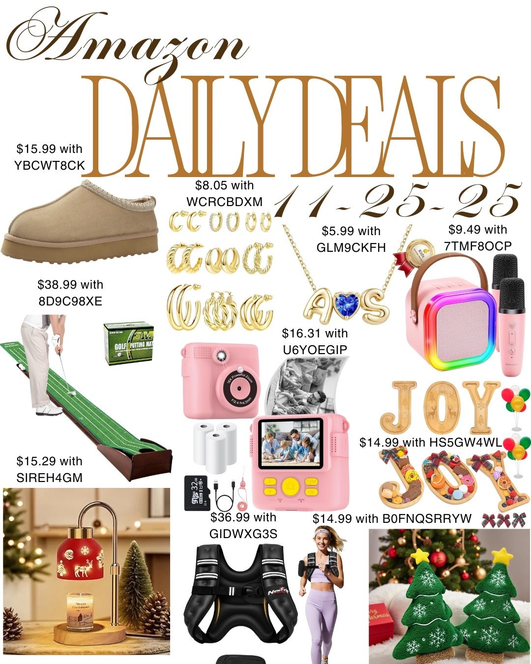 Amazon deals 

#LTKFindsUnder50 #LTKSaleAlert #LTKCyberWeek