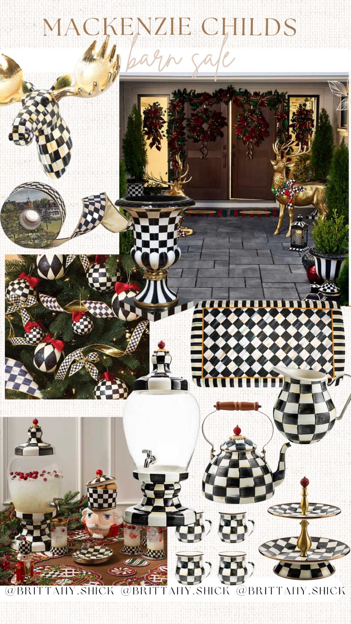 Mackenzie Childs Barn Sale - up to 60% off home decor kitchen outdoor planters urn canisters Christmas decor Christmas tree ribbon bulbs tea pot mugs beverage dispenser wedding gift house warming 

#LTKSeasonal #LTKsalealert #LTKhome