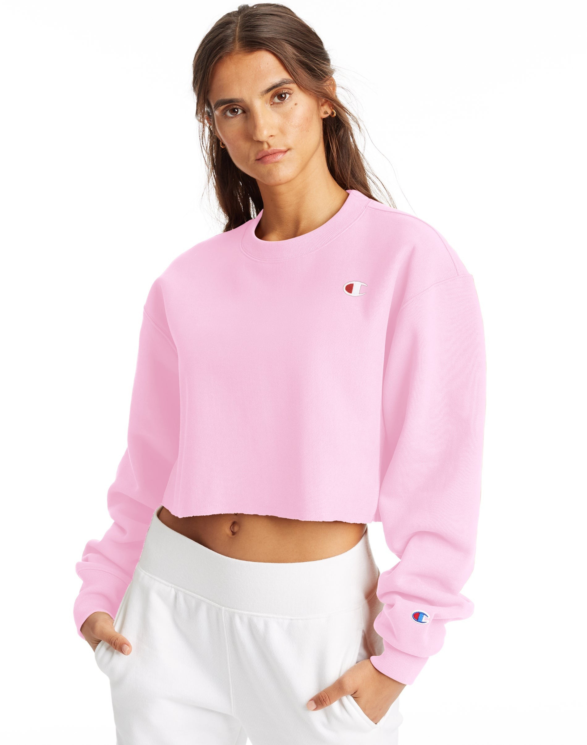 Reverse Weave Cropped Cut-Off Crew, Men's Fit | ChampionUSA.com (Hanesbrands Inc.)