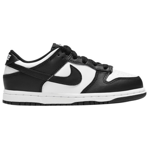 Nike Boys Nike Dunk Low - Boys' Preschool Basketball Shoes White/Black/White Size 13.5 | Champs Sports
