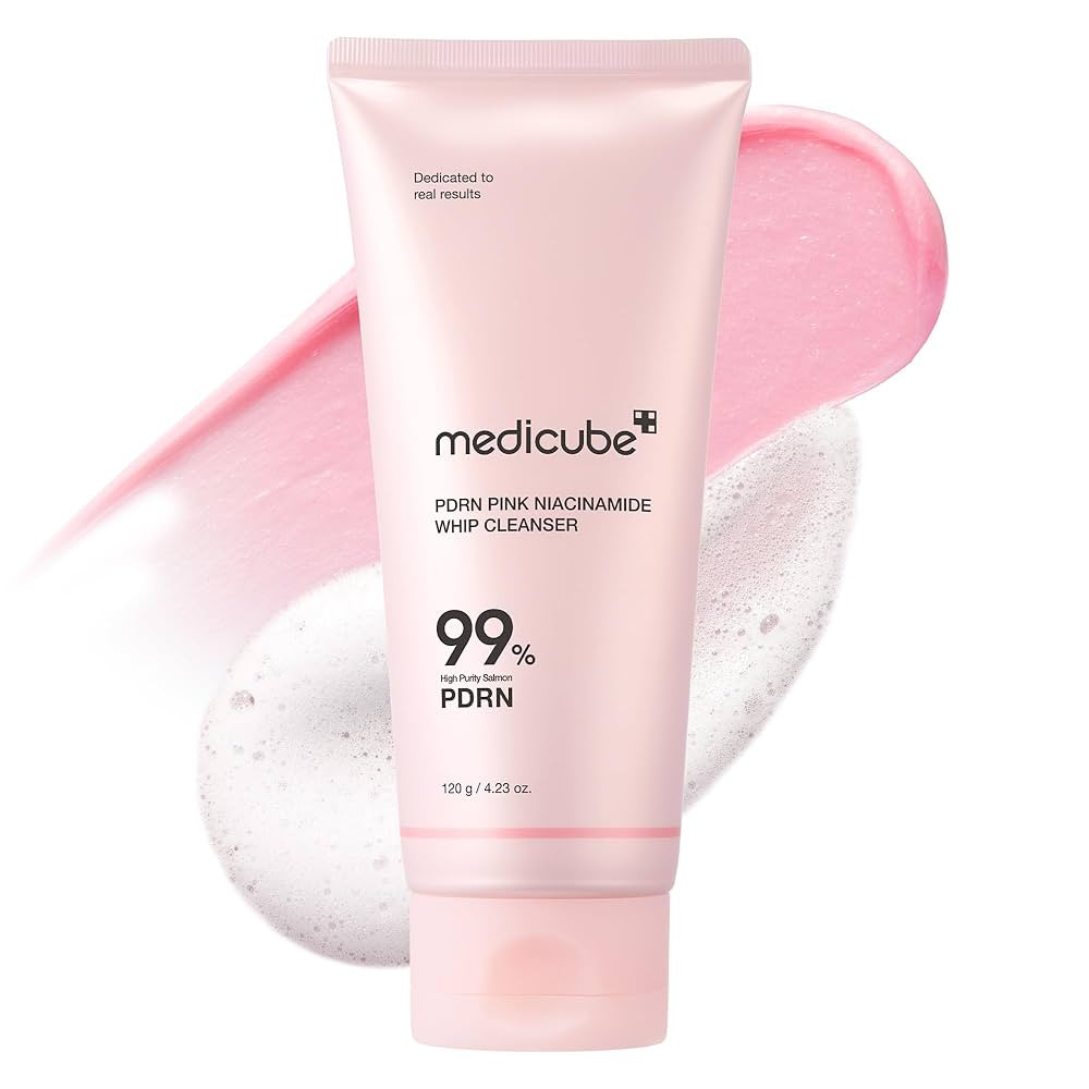 medicube PDRN Marshmallow Whip Cleanser | Face Wash, Cleansing Foam for Pore Care & Uneven Skin T... | Amazon (US)