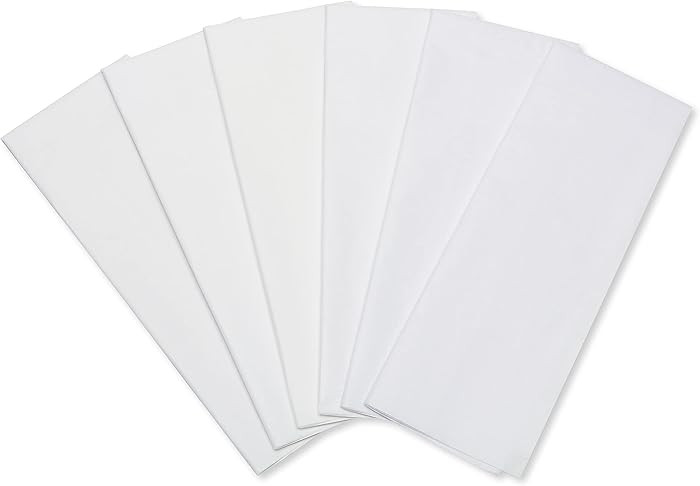 American Greetings Bulk White Tissue Paper (50 Sheets, 20" x 20") for Birthdays, All Occasions, C... | Amazon (US)