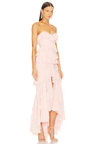 Michael Costello x REVOLVE Oleksandra Gown in Blush Nude from Revolve.com | Revolve Clothing (Global)
