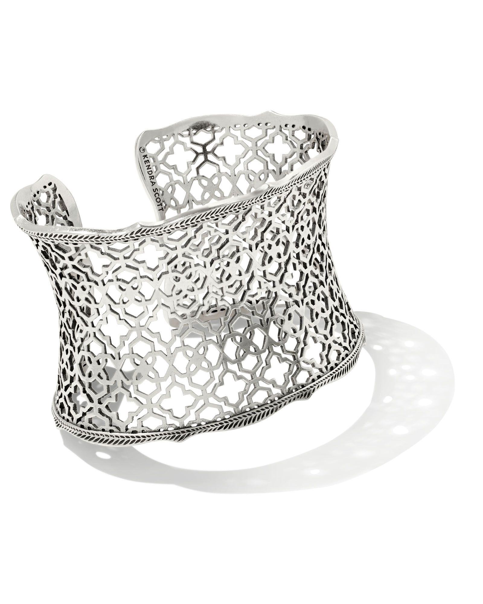 Candice Gold Cuff Bracelet in Silver Filigree | Kendra Scott | Kendra Scott