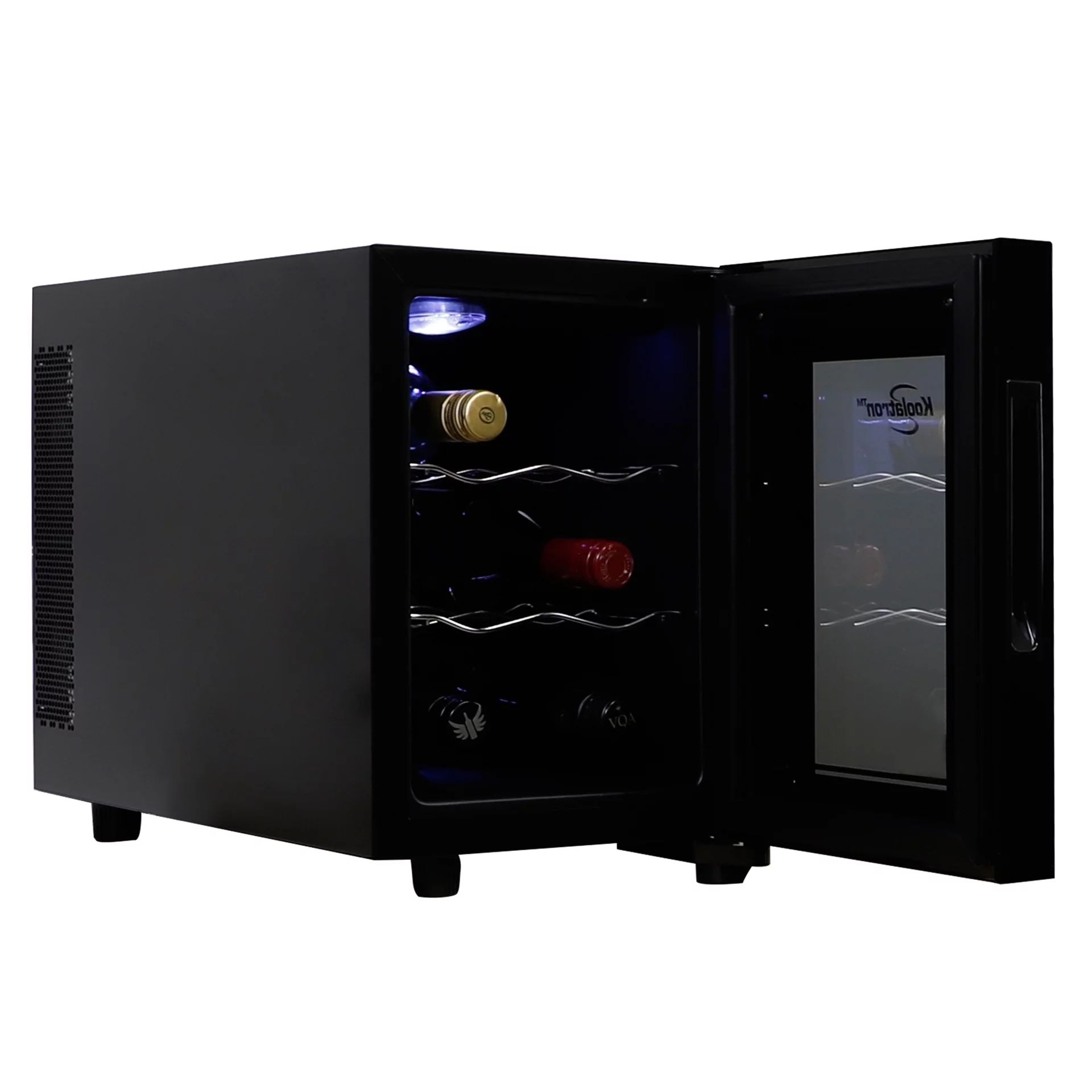 Koolatron Urban Series Deluxe 6 Bottle Wine Cooler Thermoelectric Refrigerator with Digital Tempe... | Walmart (US)