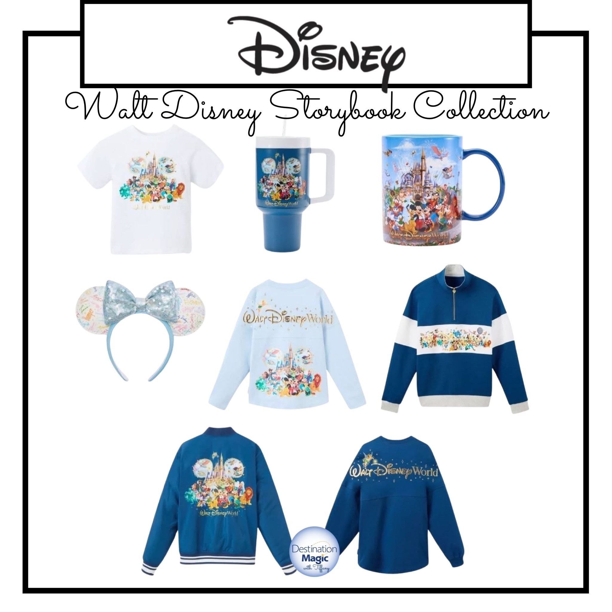 Walt Disney World Storybook Collection is giving main character energy ✨📖🏰

From the dreamy castle artwork to the soft blues and vintage storybook vibes… this is the kind of collection that makes park days and coffee at home feel extra magical.

Obsessed with the quarter zip and that classic mug but honestly, I’d wear the whole lineup.

Perfect for:
• matching family park outfits
• Disney countdown era
• cozy airport travel days
• gifting your favorite Disney adult

Which piece are you grabbing first? 💙

#waltdisneyworld #disneystyle #disneyoutfit #disneyadult #magickingdom #disneymerch #disneyfinds #ltkstyle #ltkunder100 #travelinstyle