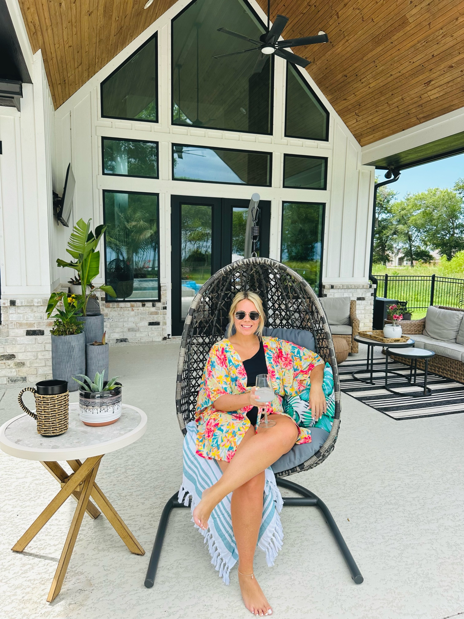 My second time purchasing this egg chair swing so that’s how you know it’s good! 🙌🏼 #walmartpartner Comment Shop for links y’all!

I’m SO impressed with this stunning side table and it’s on sale on Walmart for 50% off! Sell out risk FO SHO. 😍

All of these affordable patio furniture and decor pieces are linked on my LTK and check my store today for videos of them. 

#walmarthome @walmart #walmart 
Patio styling, outdoor space, home inspo

#LTKSummerSales #LTKHome #LTKSeasonal
