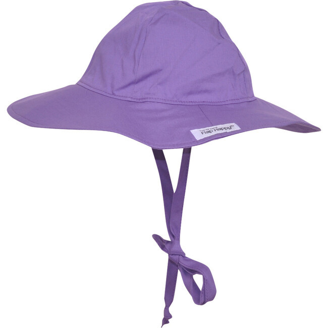 Flap Happy | UPF 50+ Floppy Hat, (Purple, Size Small) | Maisonette | Maisonette