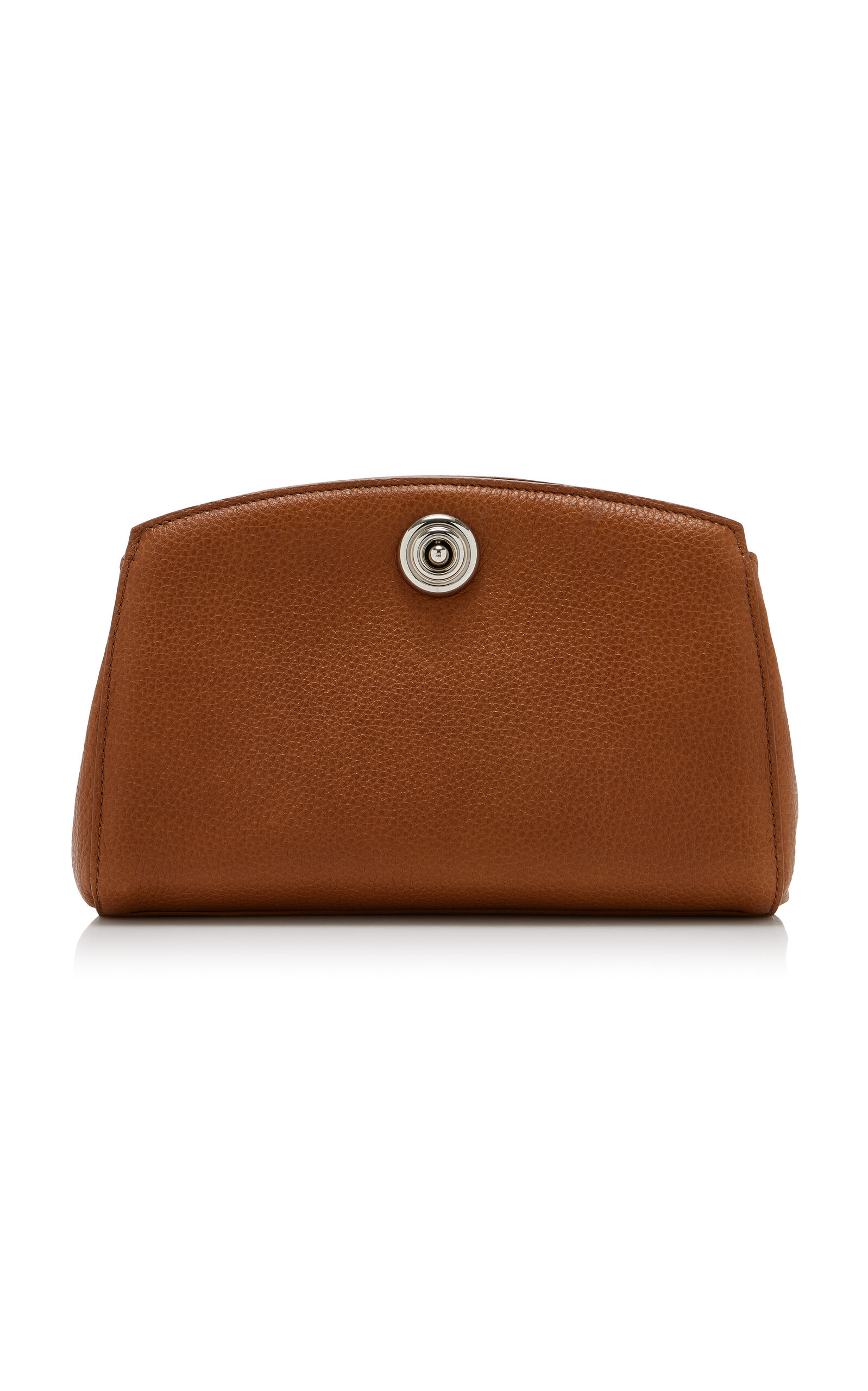 Push-Lock Leather Clutch | Moda Operandi (Global)