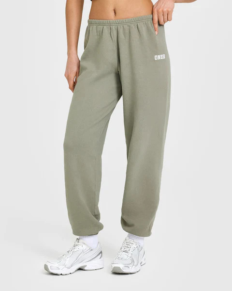 Mid Weight Joggers 
 Soft Sage Green | Oner Active (UK / US)