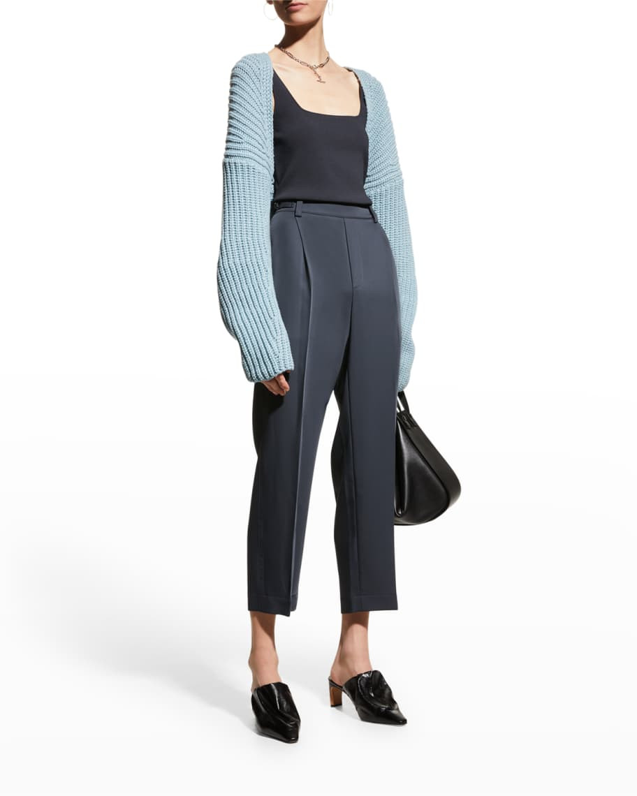 Vince Lofty Rib Bolero Cardigan | Neiman Marcus