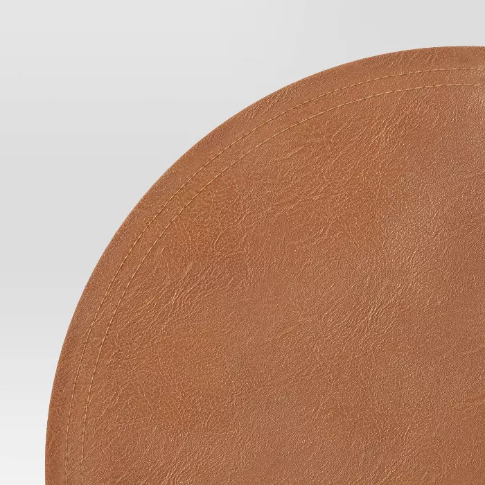 Faux Leather Decorative Charger - Threshold™ | Target
