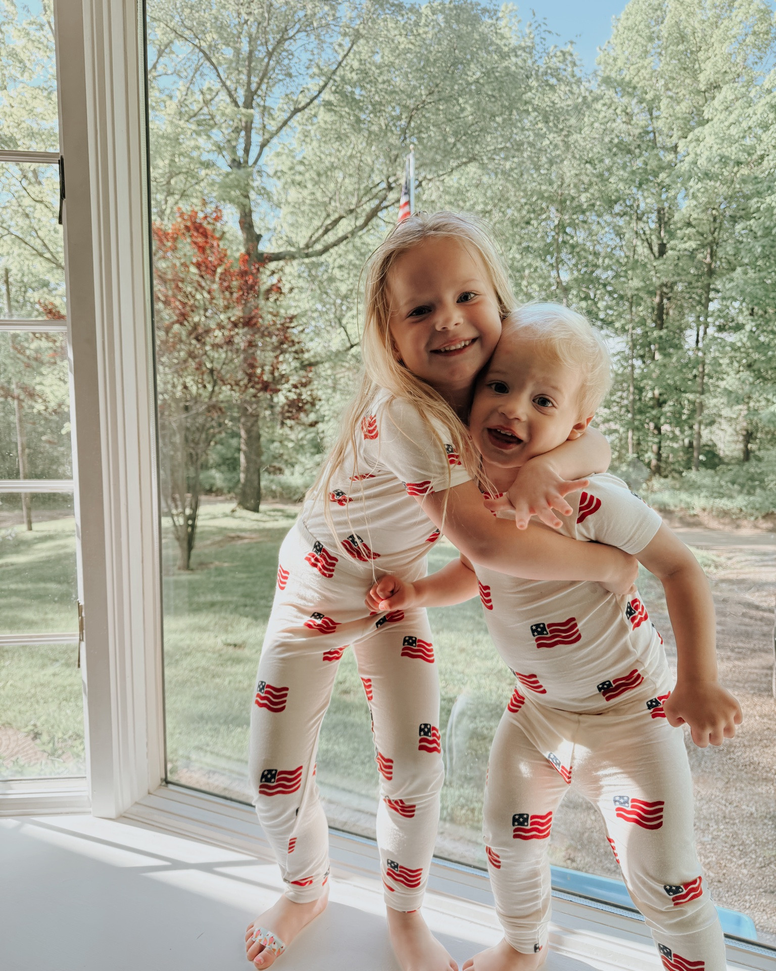 The cutest softest Jams! Would be perfect for the 4th of July too ❤️🤍💙