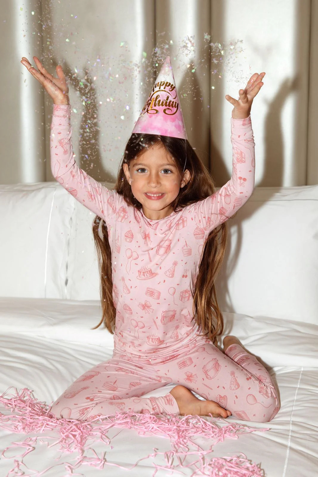 Go Shorty Kids Pajama Set | Crickle Daisy