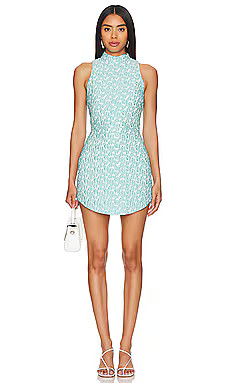 Amanda Uprichard Marshall Dress in Aquafina from Revolve.com | Revolve Clothing (Global)