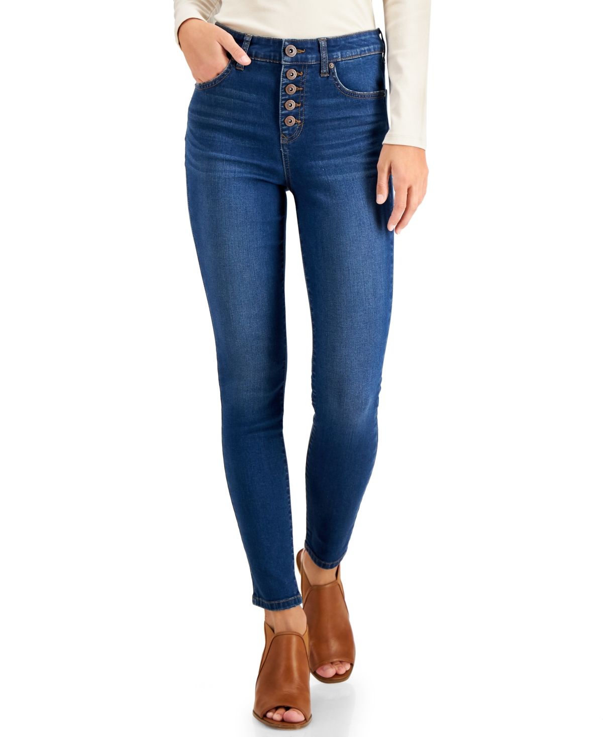 Style & Co Curvy-Fit Skinny Jeans, Regular, Short and Long Lengths, Created for Macy's | Macys (US)