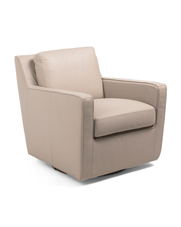 26x28 Leather Swivel Chair | TJ Maxx