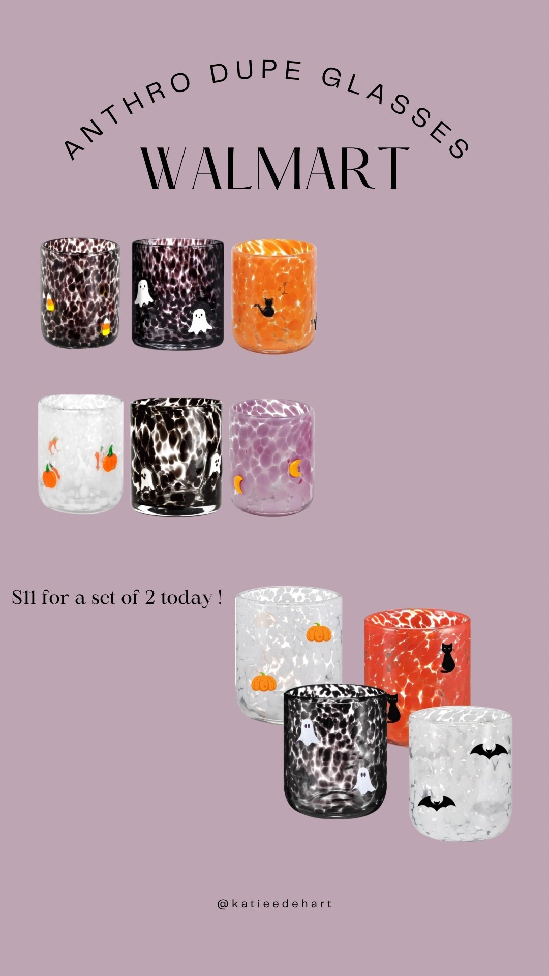 Anthro dupe - icon glasses 

#LTKSeasonal #LTKFindsUnder50 #LTKHome