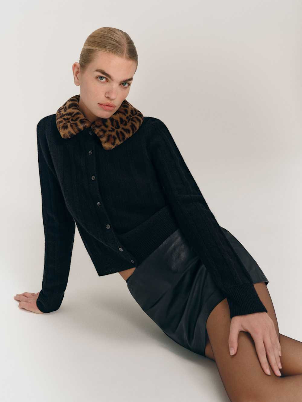 Hannah Crew Cardigan | Reformation (Global)