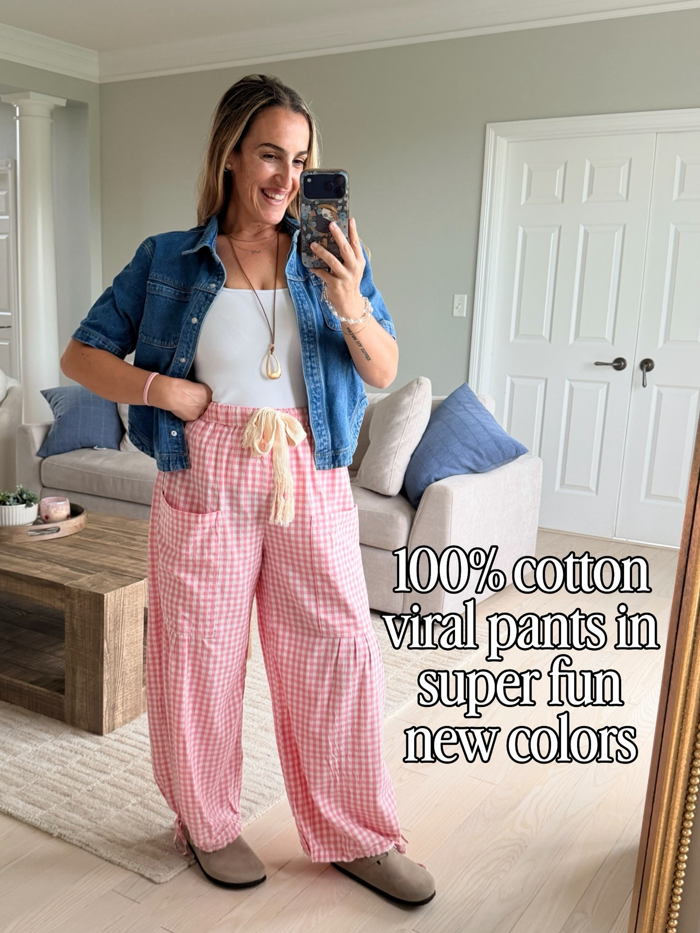 If you love the look of FP, but not the price, these are a great alternative. Comfortable and chic! Wearing a medium in all. Clogs are my go to for that transition between summer and fall. 
#casualchic #elevatedcasual #dupes #falltransition  

 #LTKootd #LTKOver40 #LTKMidsize