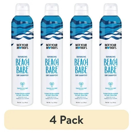 (4 pack) Not Your Mother's Beach Babe Texturizing Dry Shampoo, 7 oz | Walmart (US)