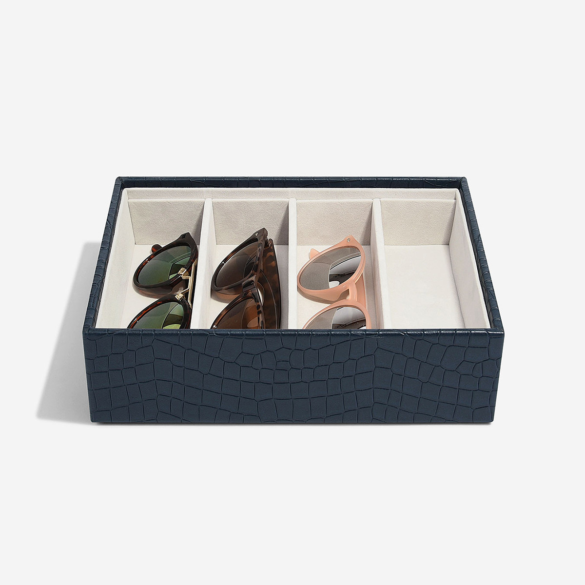 4-Section Glasses Organizer | The Container Store