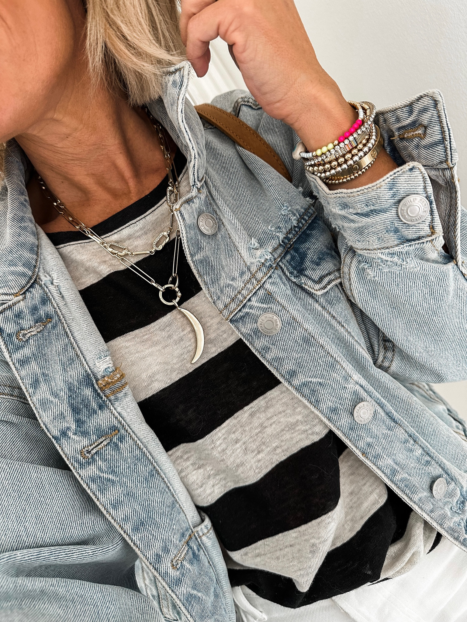 I’m in a major dilemma. Seeking advice in stories if you are bored. 
My stripe tee is on sale with code SUNNY.  It runs big, I did xxs

#LTKstyletip #LTKsalealert #LTKunder50