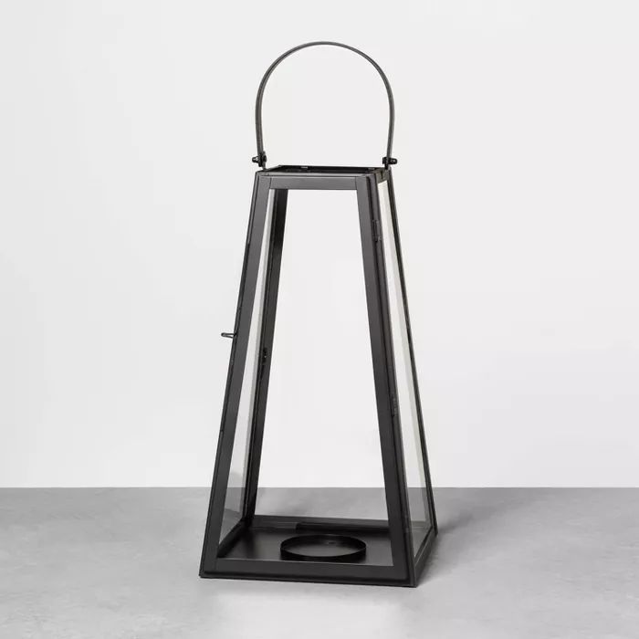 Metal Lantern Black - Hearth & Hand™ with Magnolia | Target