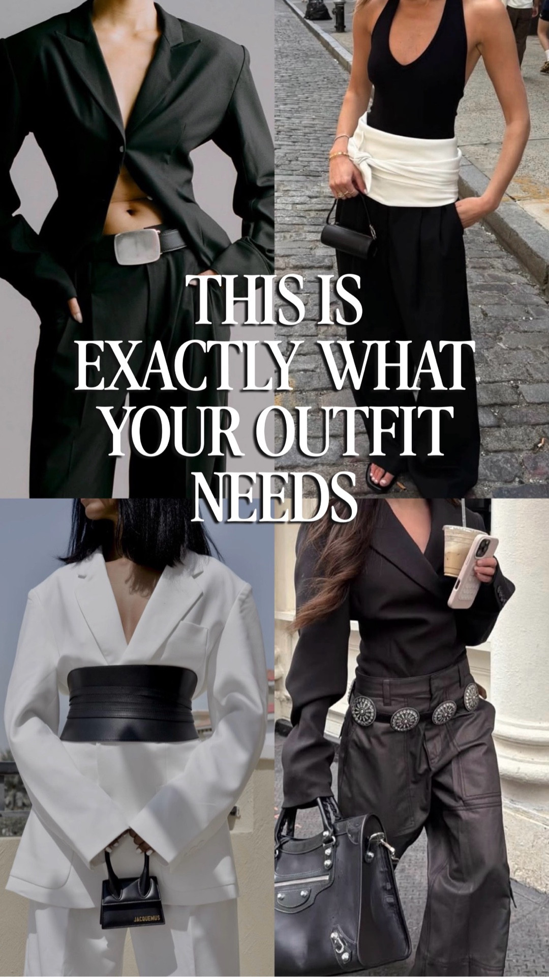 Belts are having a major moment right now and they’re the easiest way to elevate any outfit. From corset belts over blazers to minimal plaque belts and softer wrap styles, these instantly pull a look together and make it feel styled without trying too hard. Sharing the best belt styles at every price point that will completely change your outfits.

#LTKAccessories
#LTKStyleTip
#LTKTrend