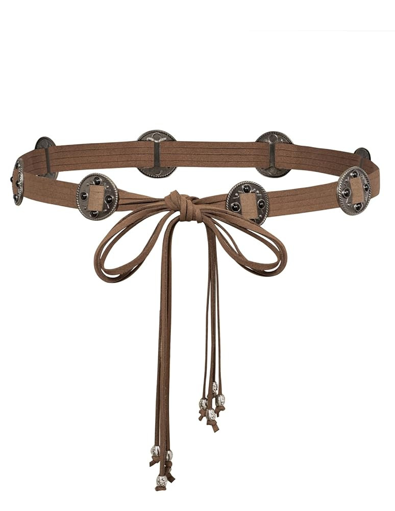 Scarlet Darkness Women Renaissance Belts Waist Belts for Dresses Bohemian Style Waist Belt | Amazon (US)