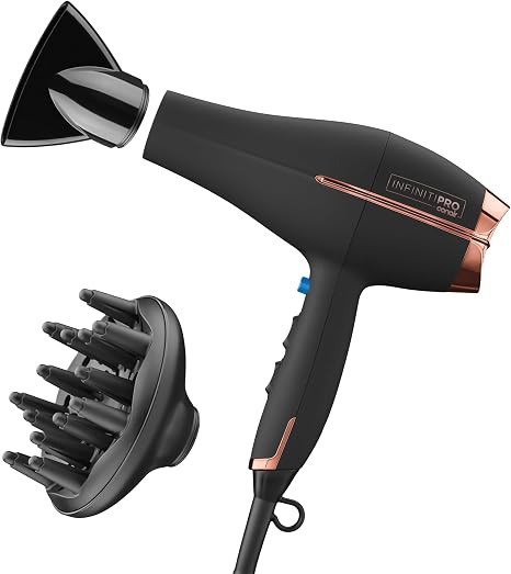 Conair InfinitiPRO AC Motor Pro Hair Dryer | Professional ionic ceramic blow dryer for faster, fr... | Amazon (US)