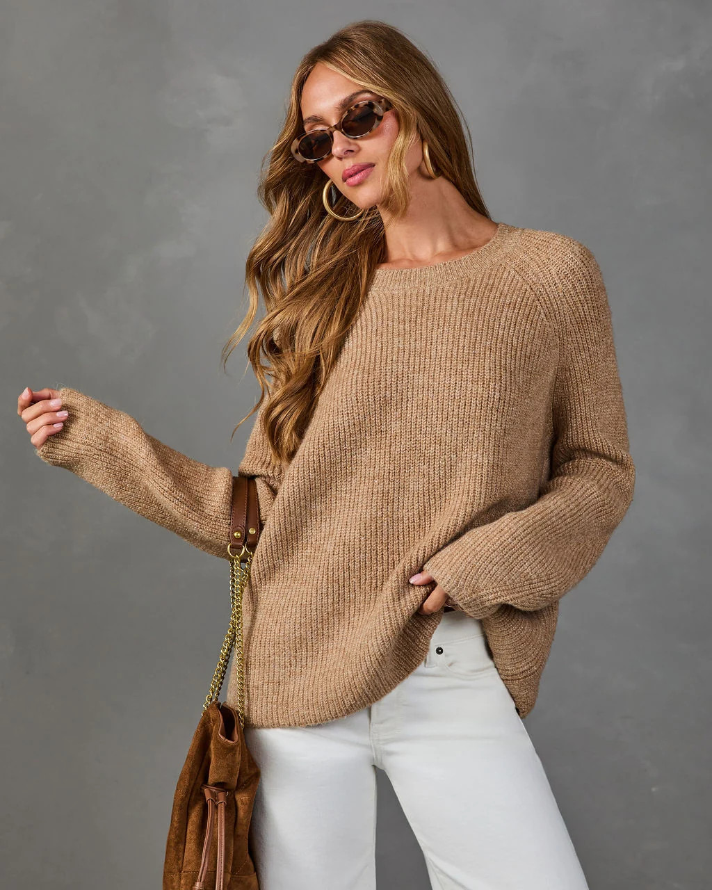 Comfy Aura Ribbed Knit Sweater | VICI