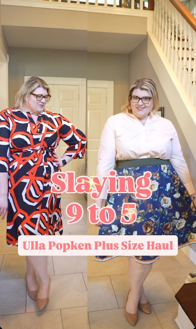 Workwear Showdown: Geometric Chic vs. Floral Queen - 35% coupon!!  
Check my LTK or Type SLAY to get links to these products sent to your DM (links aren’t clickable on IG!) 
My Code: bigonulla (all lower case) will save you 35%!!  
 ✨ “Your boss may not give you a raise… but at least your outfit can scream executive realness. Ulla Popken just made workwear chic, comfortable, and actually plus-size friendly. 👏 #WorkwearGlowUp”
Pieces that feel like they’re whispering “treat yourself” in German.
Which look is your fave—1 or 2?!?
#UllaPopken #PlusSizeFashion #CurvyStyle #BoldAndBright #EuropeanStyle #PlusSizeOOTD #CurveStyle #GermanFashion #ChicAtAnySize #ColorfulStyle #Size18Style #CurvyAndConfident #WhatIWorePlusSize #PlusSizeWardrobe #BodyPositiveFashion


#LTKPlusSize #LTKSaleAlert #LTKOver40
