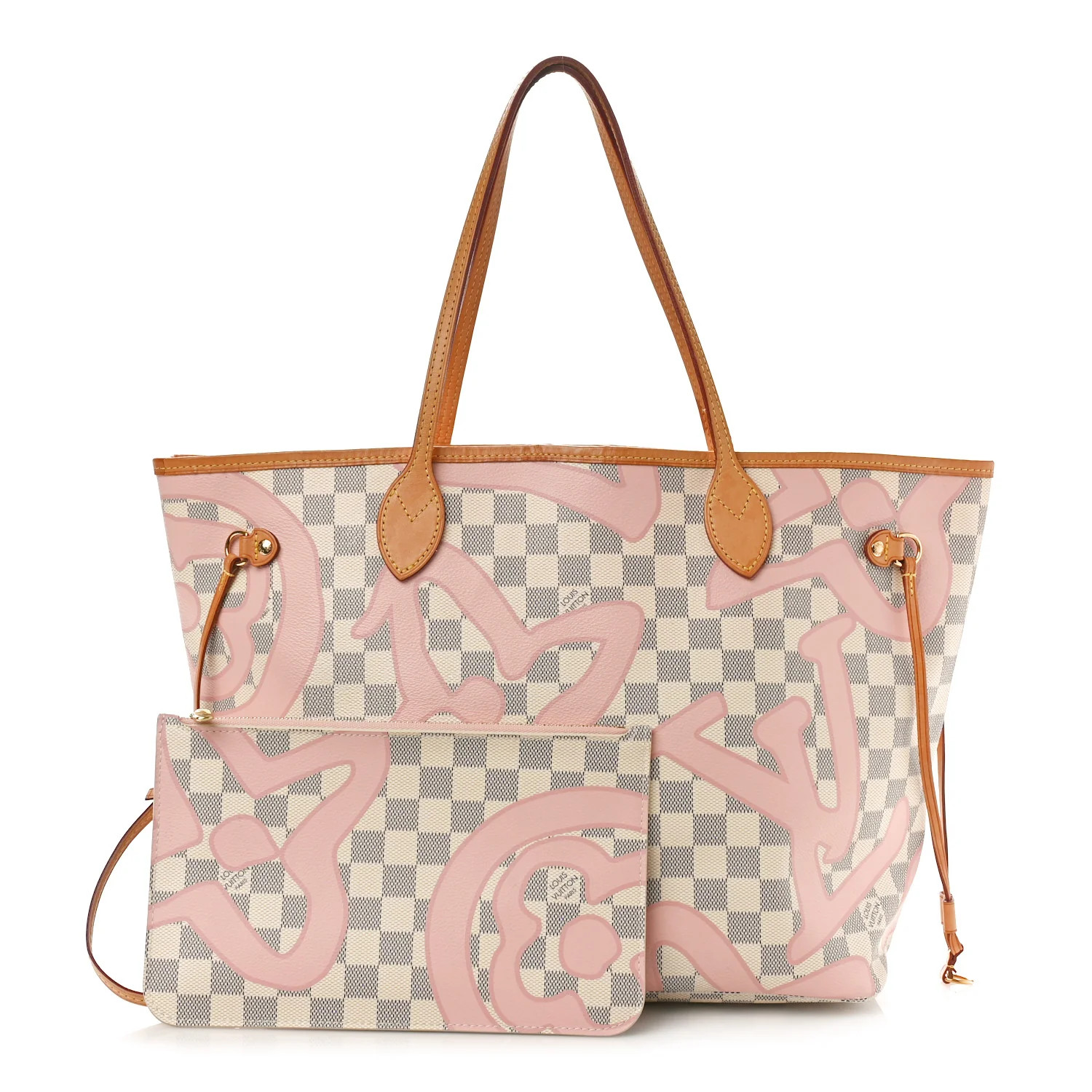 Damier Azur Tahitienne Neverfull MM | FASHIONPHILE (US)