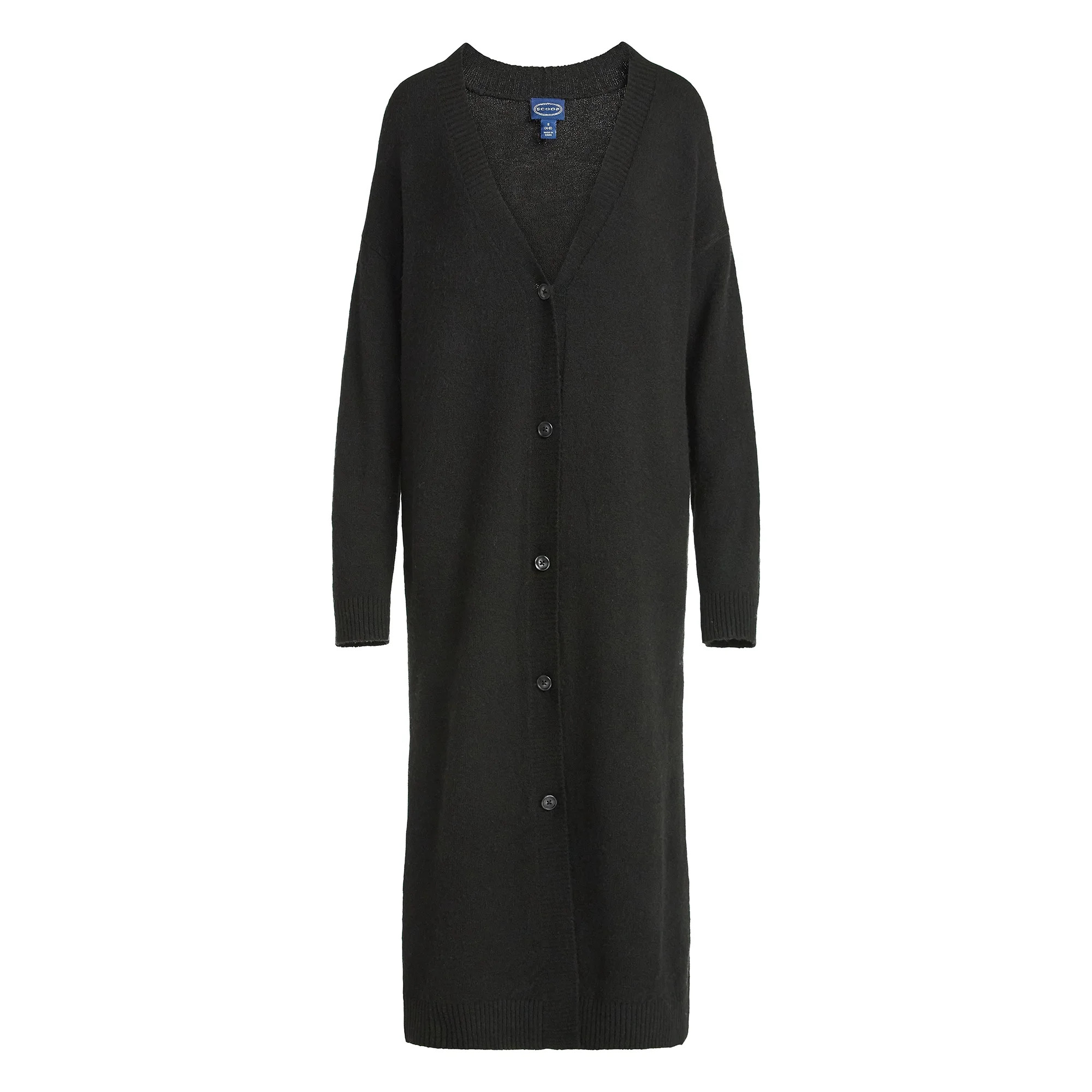 Scoop Women's and Women's Plus Button Front Maxi Cardigan Sweater, Midweight, Sizes, XS-4X | Walmart (US)