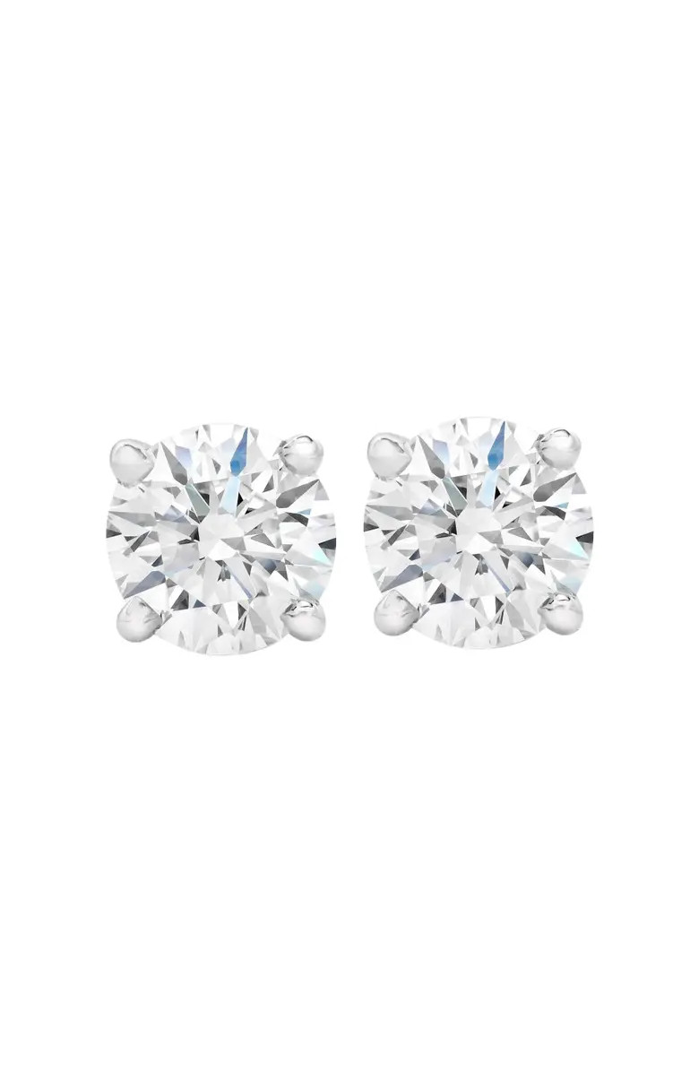2 1/2Ct T.W. Lab Grown Diamond Screw Back 14k Gold Studs | Nordstrom