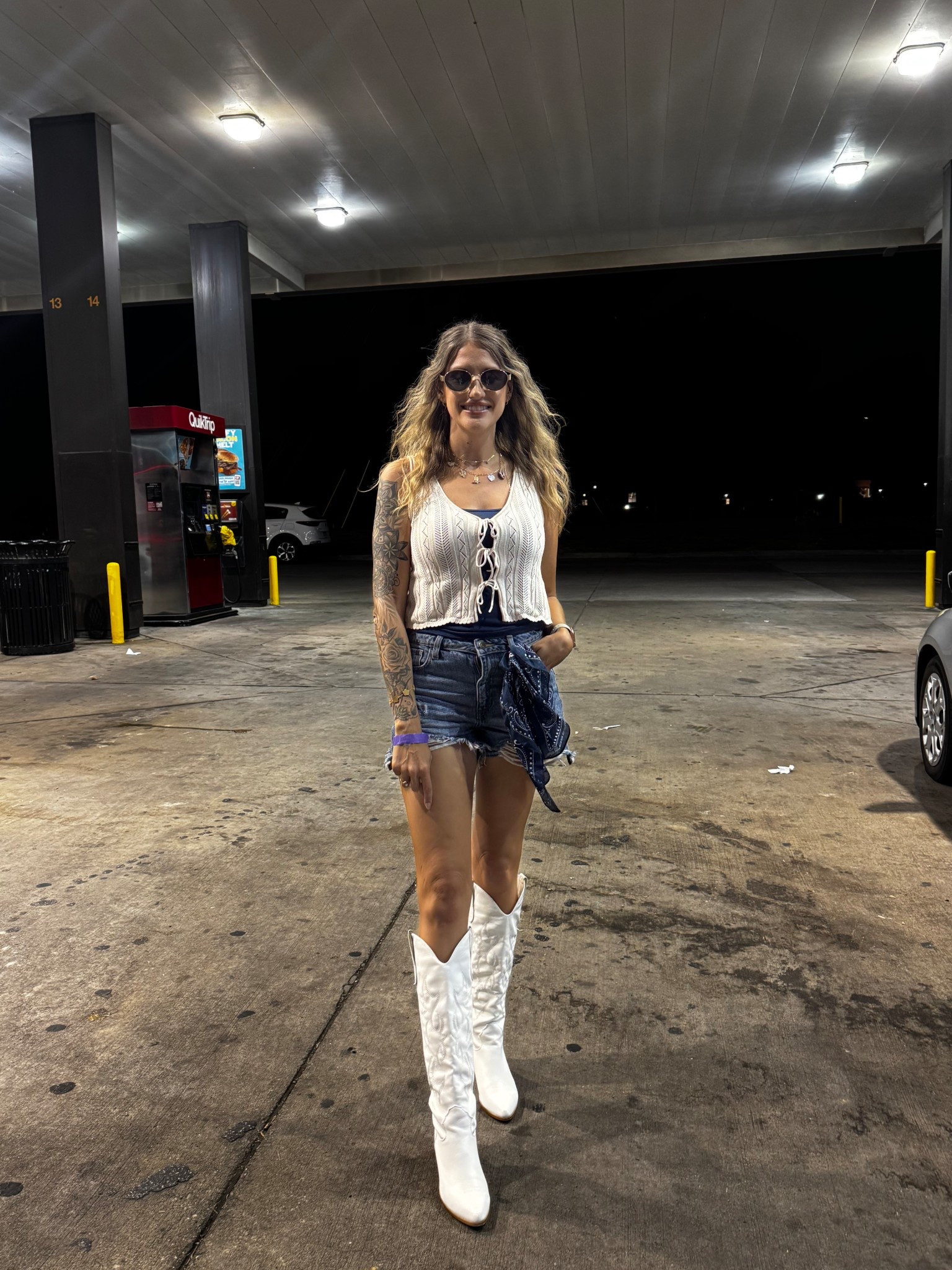 I took my daughter to see Megan Moroney for her birthday. This was the outfit I wore. A cute, fun, and adorable country concert outfit. 

#LTKStyleTip #LTKFindsUnder100 #LTKShoeCrush